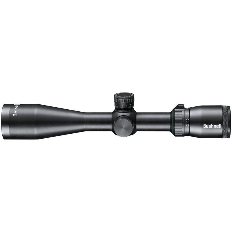 Bushnell Prime Rifle Scope 3-12x40 1" SFP Multi-X Non-Illuminated Black 2 Straight Wall Turrets Picture of Bushnell 3-12x40 Prime Black Riflescope BDC Turrets SW Box