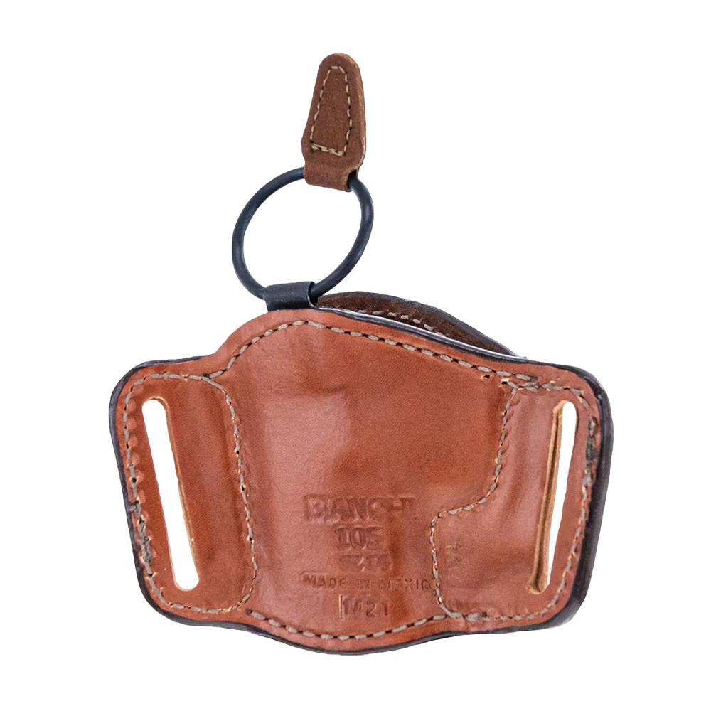 Bianchi 105 Minimalist Belt Slide Holster for S&W 36/38/40 J Frame 2" Tan RH Picture of Bianchi 105 MINIMALIST PLN TAN RH S&W J