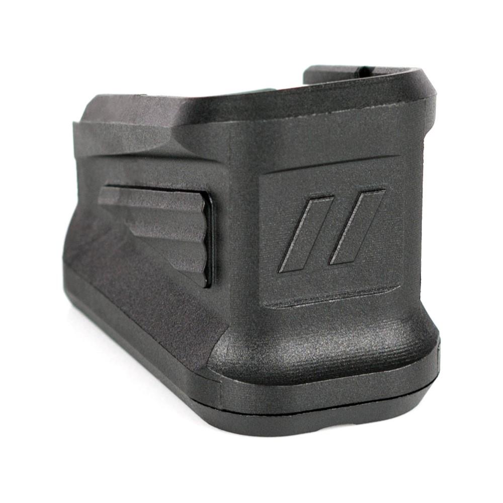 ZEV Basepad for Glock 9mm Luger/.40 S&W Black 5/rd Picture of ZEV Technologies ZEV Polymer +5 Basepad for Glock 17 Magazine Black