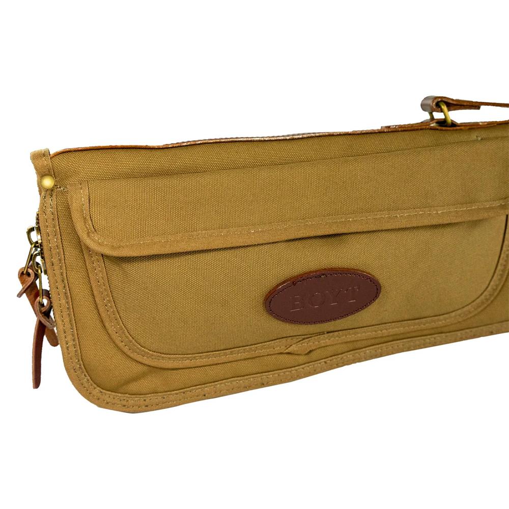 Boyt Signature Series Shotgun Case 52" Khaki Picture of Boyt Harness Company Boyt Signature GC21WC Shotgun Case with Pocket Khaki  52''
