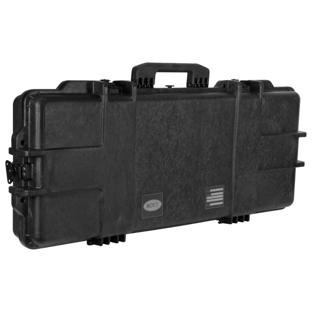 Boyt H36SG AR/Carbine Hard Rifle Case 36.5" Black Picture of Boyt Harness Company BOYT H36SG SINGLE TAKEDOWN/TACTICAL HARD CASE 36.5" BLK