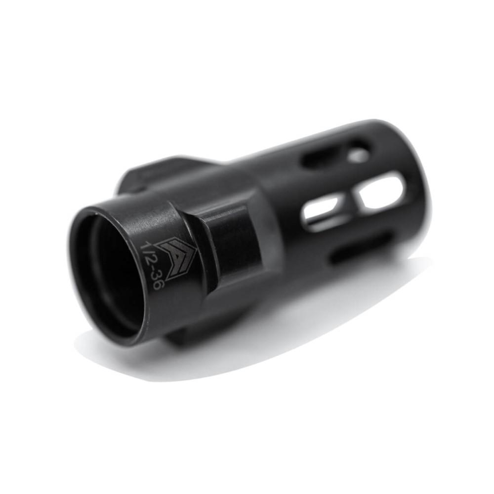 Angstadt Arms 3-Lug Flash Hider 9mm Luger 1/2x36 Picture of Angstadt Arms Angstadt 3-Lug 9MM Flash Hider 1/2x36