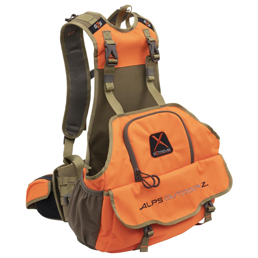 Alps Outdoorz Upland Game Vest X 2.0 Blaze Orange with Adjustable Belt