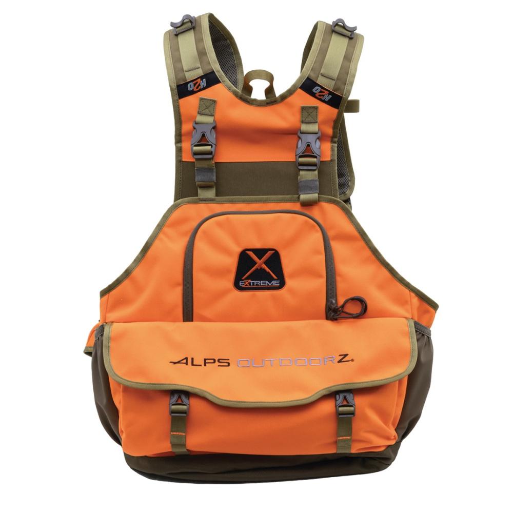 Alps Outdoorz Upland Game Vest X 2.0 Blaze Orange with Adjustable Belt Picture of ALPS Brands Alps Outdoorz Upland Game Vest X 2.0 Blaze Orange w/Adj Belt