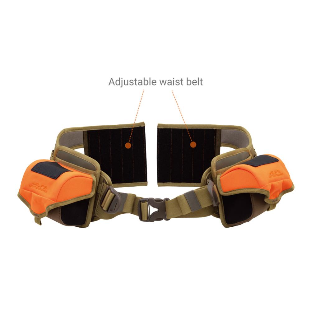 Alps Outdoorz Upland Game Vest X 2.0 Blaze Orange with Adjustable Belt Picture of ALPS Brands Alps Outdoorz Upland Game Vest X 2.0 Blaze Orange w/Adj Belt