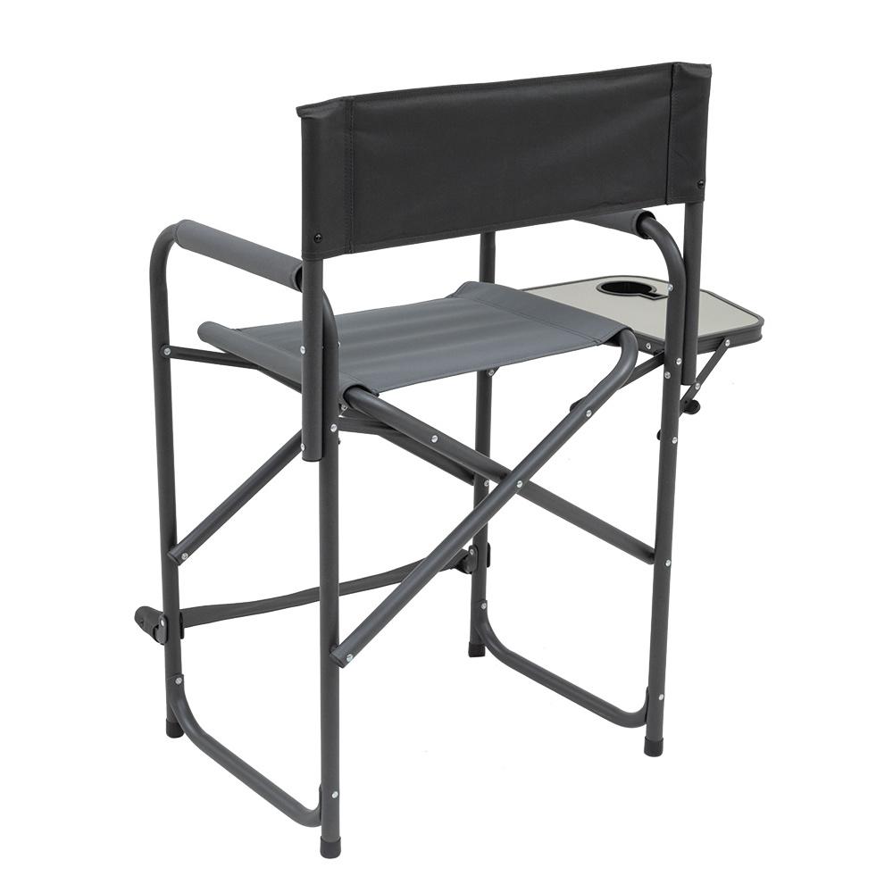 Alps Browning Directors Chair XT Plus Camping Chair Charcoal/Grey Picture of ALPS Brands Alps Browning Camping Directors Chair XT Plus Charcoal/Gray