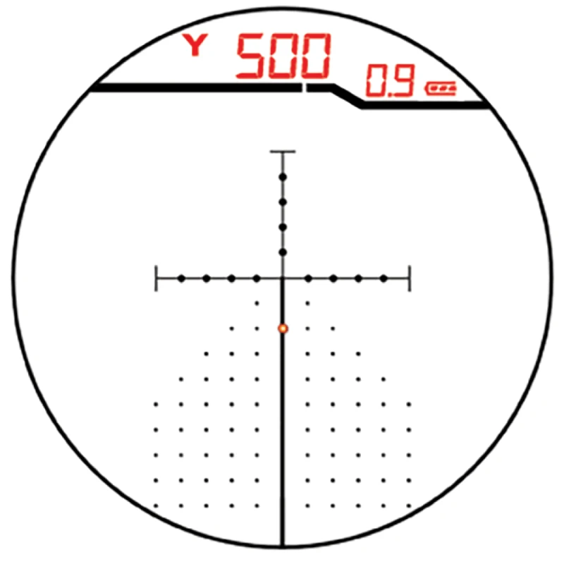 DEMO Burris Eliminator III LaserScope - 4-16x-50mm X96 Reticle Black Matte Picture of Burris Company Inc. Eliminator III 4-16X50mm Eliminator III MATTE X96 Elim + Wind DEMO