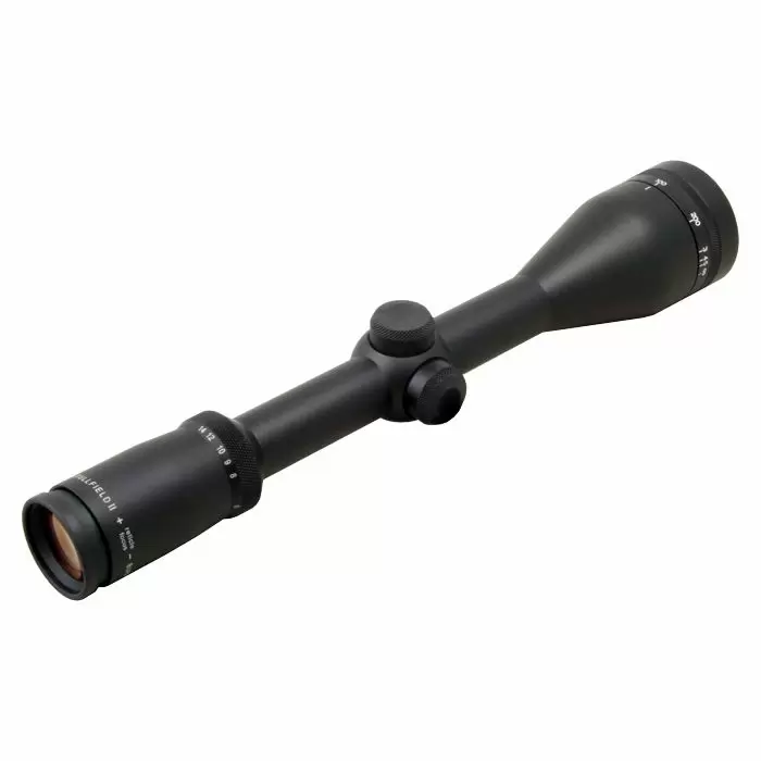 REFURBISHED Burris FullField II PA Rifle Scope 4.5-14x42 1" SFP Ballistic Plex Non-Illum Black Picture of Burris Company Inc. Burris FullFiled II PA 4.5-14x42 Rifle Scope Ballistic Plex Reticle Black R
