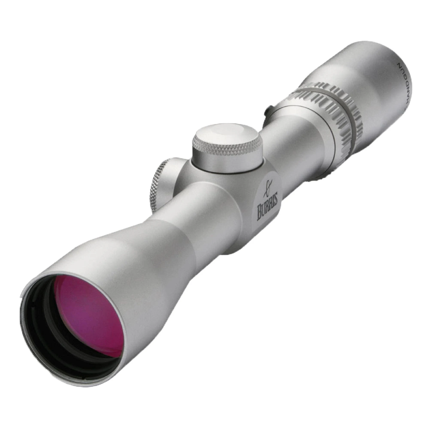 Burris Handgun Scope - 2-7x32mm Plex Reticle Nickel Picture of Burris Company Inc. LER HANDGUN SCP 2-7X32 PLX NICKEL