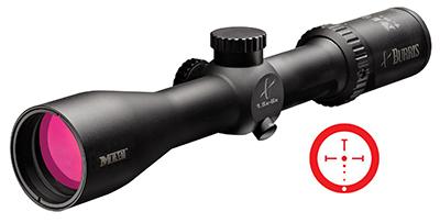 REFURBISHED Burris MTAC Rifle Scope - 1.5x6x42mm Ballistic CQ Matte