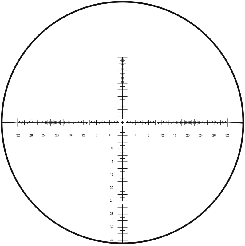 BLEMISHED Burris XTR III Rifle Scope 5.5-30x56mm 34" FFP USA SCR MOA Non Illum Black Picture of Burris Company Inc. XTRIII 5.5-30x56mm SCR MOA BLEM