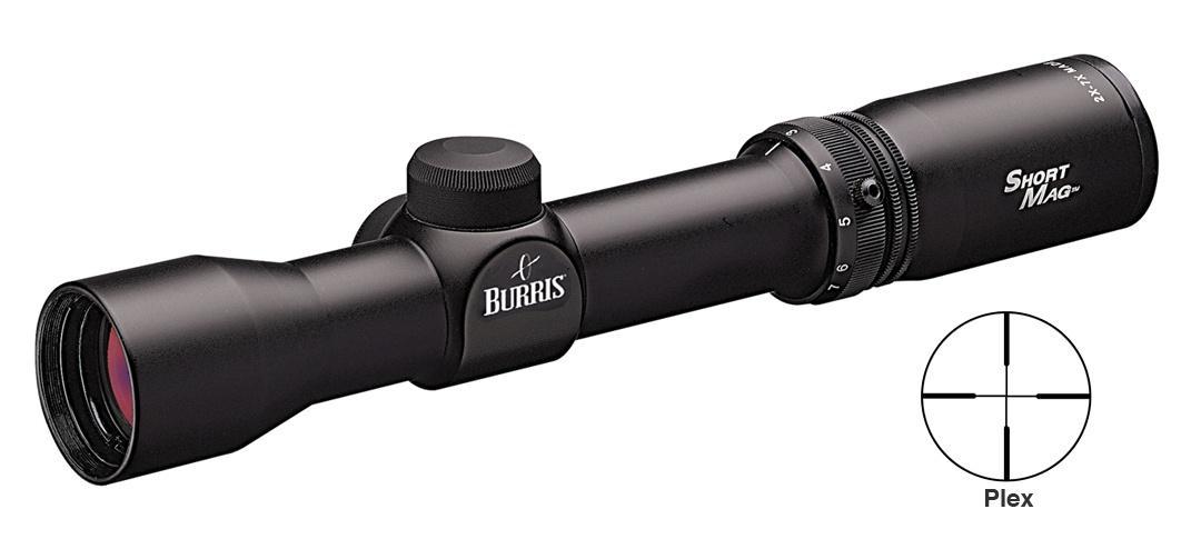 BLEMISHED Burris 2-7x26mm Short Mag Scope Plex Reticle Matte