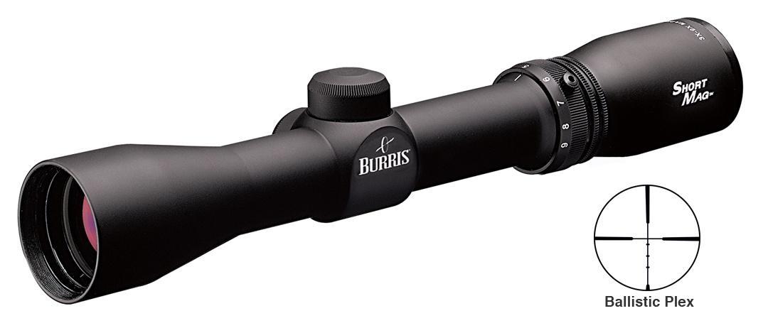 BLEMISHED Burris 3-9x32 Short Mag Rifle Scope Ballistic Plex Reticle Matte