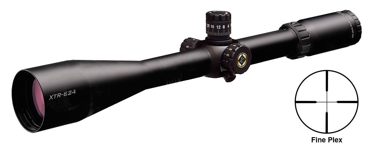 Burris 6-24x50mm Xtreme Tactical Scope Target Knob Side PA Fine Plex Reticle Matte