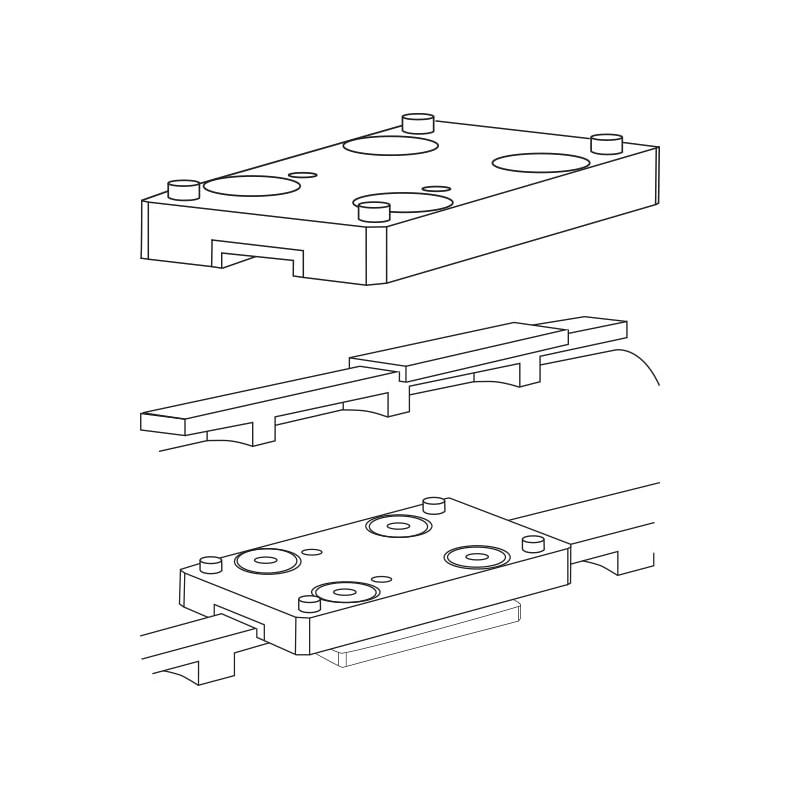 Burris Speedbead Mount for Fastfire Series Red Dots / Universal Vent Rib Picture of Burris Company Inc. Vent Rib Speedbead Mount