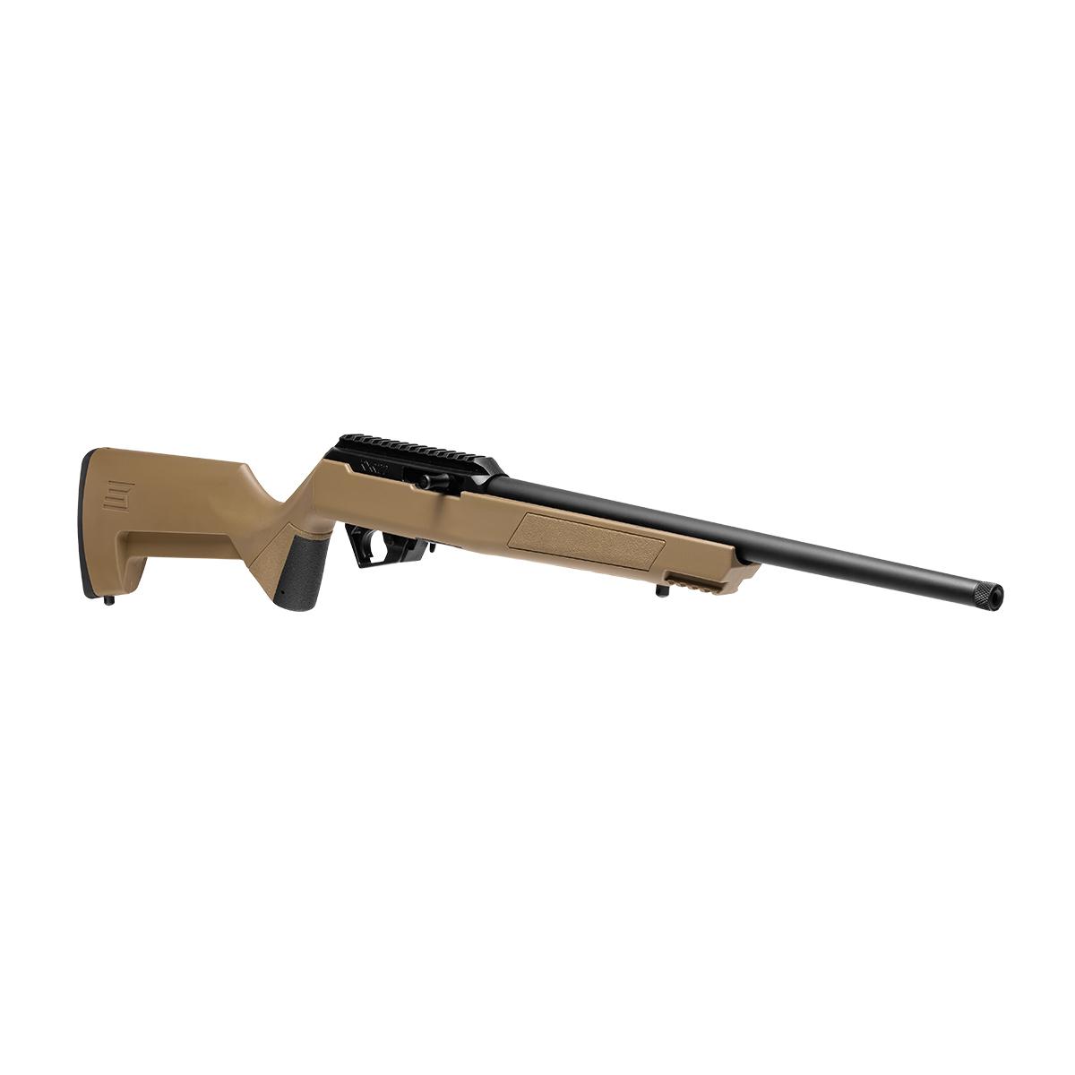 Savage Arms RXR22 Semi-Auto Rifle.22 LR 10rd Magazine 16.5'' Threaded Barrel FDE Polymer Stock Picture of Savage Arms Savage Arms RXR22 .22LR Semi-Auto 16.5'' Threaded Barrel 10Rd Mag FDE