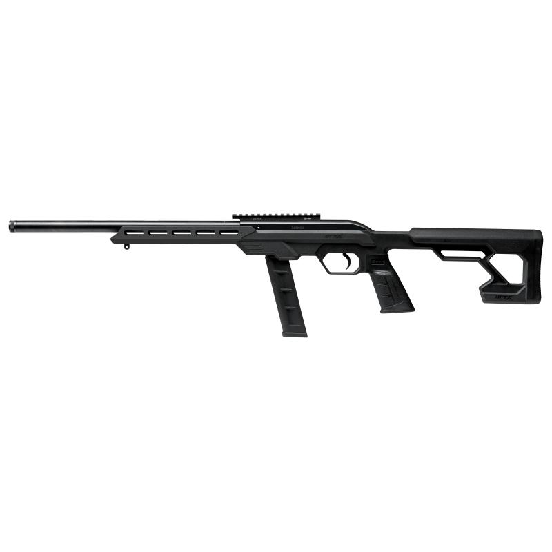 Savage Arms 64 Precision Rifle 22LR 20rd Magazine 16.5" Threaded Barrel Picture of Savage Arms Savage 22LR 64 Precisi 20rd Semi 22LR 16.5" Carbstl threaded brl w/pic rail