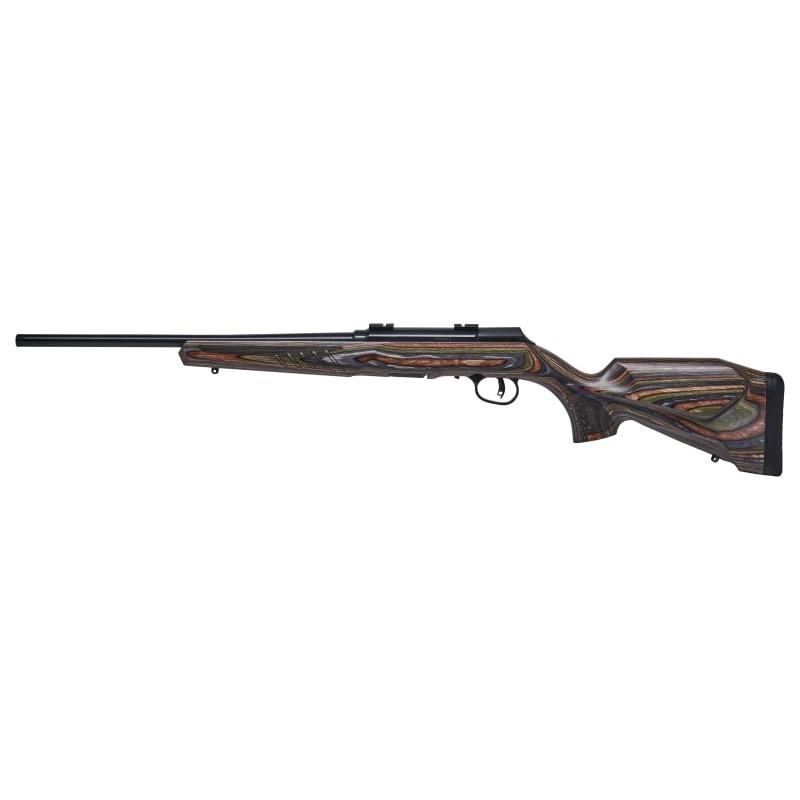 Savage A22 BNS-SR Rifle .22 LR 10rd Magazine 18" Threaded Barrel Forest Green Wood Picture of Savage Arms SAVAGE A22 BNS-SR 22LR 18IN BBL 10RD