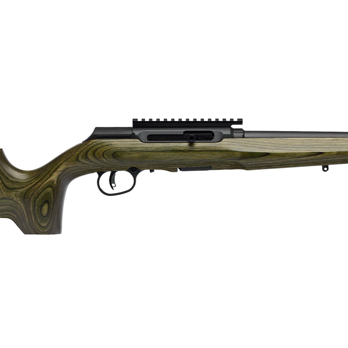 Savage Arms A22 Timber Tactical Rifle .22 LR 10rd Magazine 18" Threaded Barrel OD Green Stock Picture of Savage Arms Savage Arms A22 Timber Tactical 22LR 18" Brl 10rd Rotary Mag