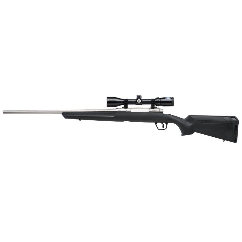 Savage Arms Axis II XP Rifle 7mm-08 Rem 4rd Magazine 22" Stainless Barrel Black with Scope Picture of Savage Arms SAVAGE AXIS II XP 7MM-08 REM STS 22 BBL 3-9X40 BUSHNELL SCOPE