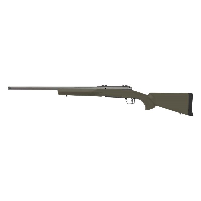 Savage Arms 110 Trail Hunter Rifle 270 Win 4rd Magazine 22" Threaded Barrel OD Green Picture of Savage Arms Savage 110 Trail Hunter Tungsten Cerakoted 270 Win 22" 4 RD OD Green