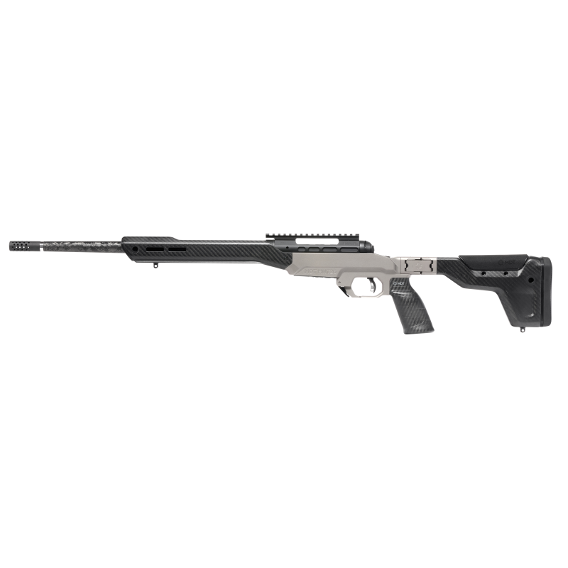 Savage Arms 110 Ultralite Elite Rifle 6.5 Creedmoor 3rd Magazine 18" 5/8x24 Threaded Barrel Black Grey Picture of Savage Arms SAVAGE 110 ULTRALITE ELITE 6.5 CREEDMOOR BOLT ACTION 18'' 3 RND