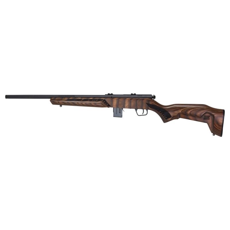 Savage Arms 93 Minimalist Brown Rifle 22 WMR 10/rd 18" Barrel Brown Wood Picture of Savage Arms SAVAGE 93 MINIMALIST BROWN 22WMR 18IN BBL 10RD