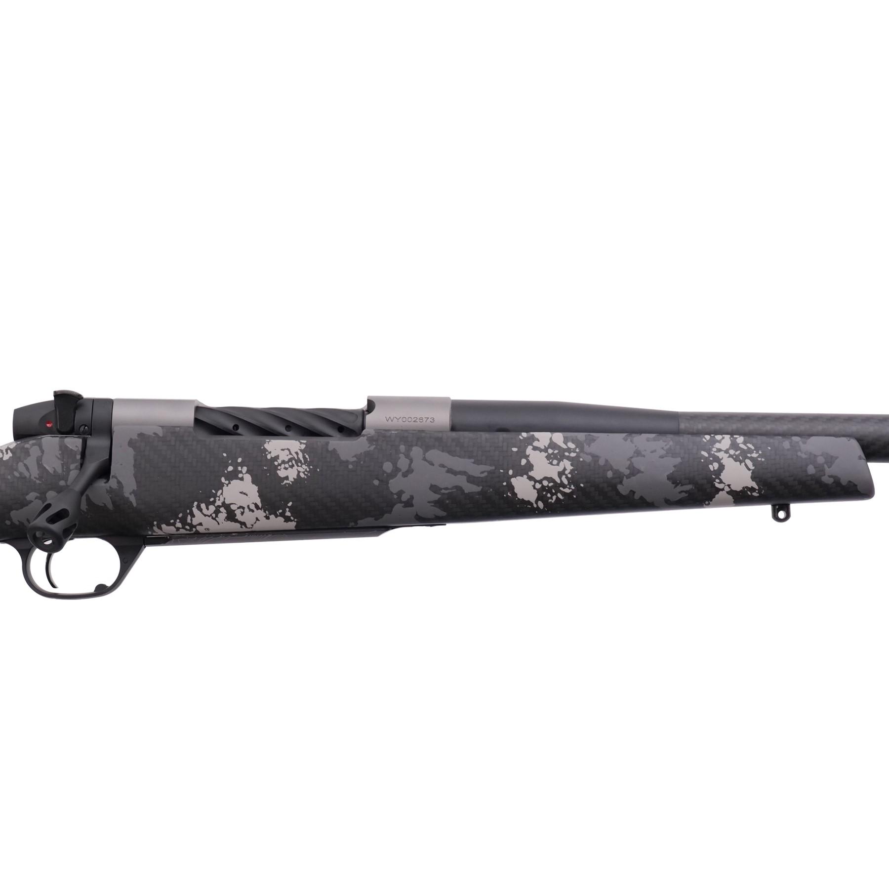 Weatherby Mark V Backcountry 2.0 Ti Carbon 6.5 Wby RPM Rifle 4rd Magazine 26" Barrel Grey and White Picture of Weatherby MKV BACKCOUNTRY TI CARBON 6.5 WBY RPM
