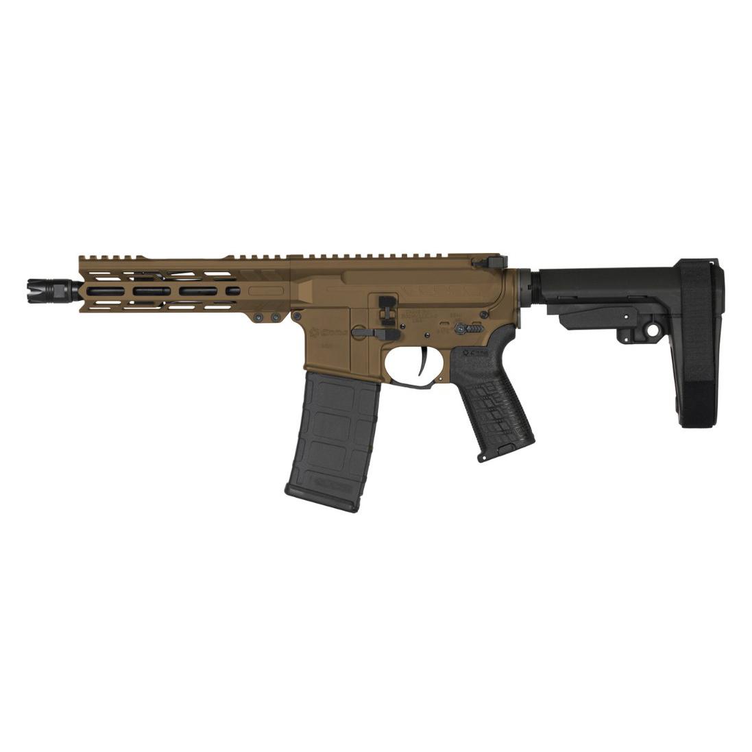 CMMG Banshee MK4 Fixed Ejector Handgun .300 Blk 30rd Magazine 8" Barrel RipBrace Midnight Bronze Picture of Cmmg Inc. PISTOL BANSHEE Mk4 300BLK 8'' Midnight Bronze
