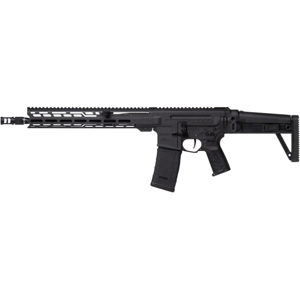 CMMG Mk4 Dissent Rifle 5.56mm 30rd Magazines (2) 14.5" Pinned and Welded Barrel Black with 13.5" Handguard Picture of Cmmg Inc. CMMG RIFLE DISSENT Mk4 5.56MM 14.5in Pinned and Welded Armor Black