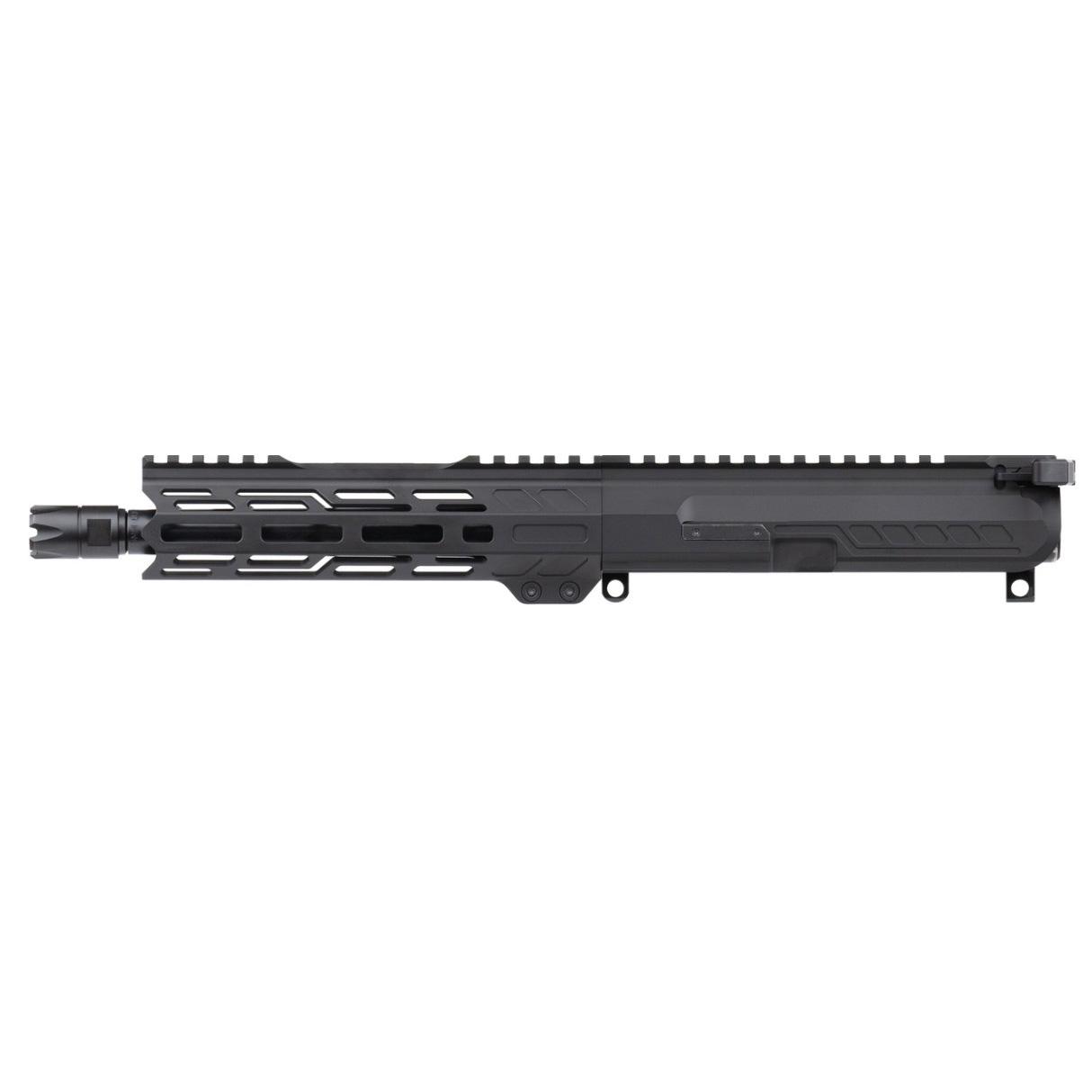 CMMG Fixed Ejector Upper Group for BANSHEE Mk4 Mk9 Mk17 & MkGs  9mm Luger 8" Barrel Armor Black Picture of Cmmg Inc. CMMG UPPER GROUP BANSHEE Fixed Ejector 9MM 8" Armor Black