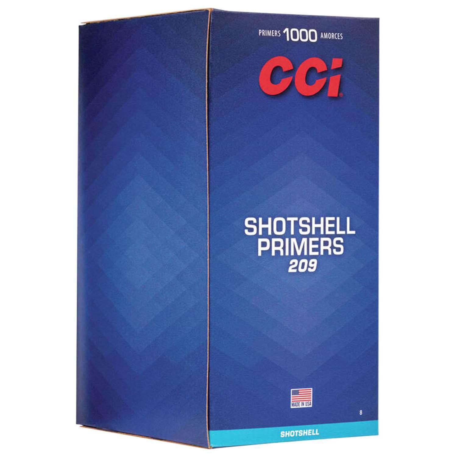 CCI Standard Primers #209 Shotshell - 1000/ct Picture of Cci CCI SHOTSHELL #209 PRIMER 1000CT