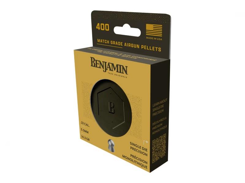 Crosman BD22 Benjamin Single Die .22cal 14.3gr Domed Pellets - 400/ct Picture of CROSMAN CORP Crosman BD22 Benjamin Single Die .22cal 14.3gr Domed Pellets