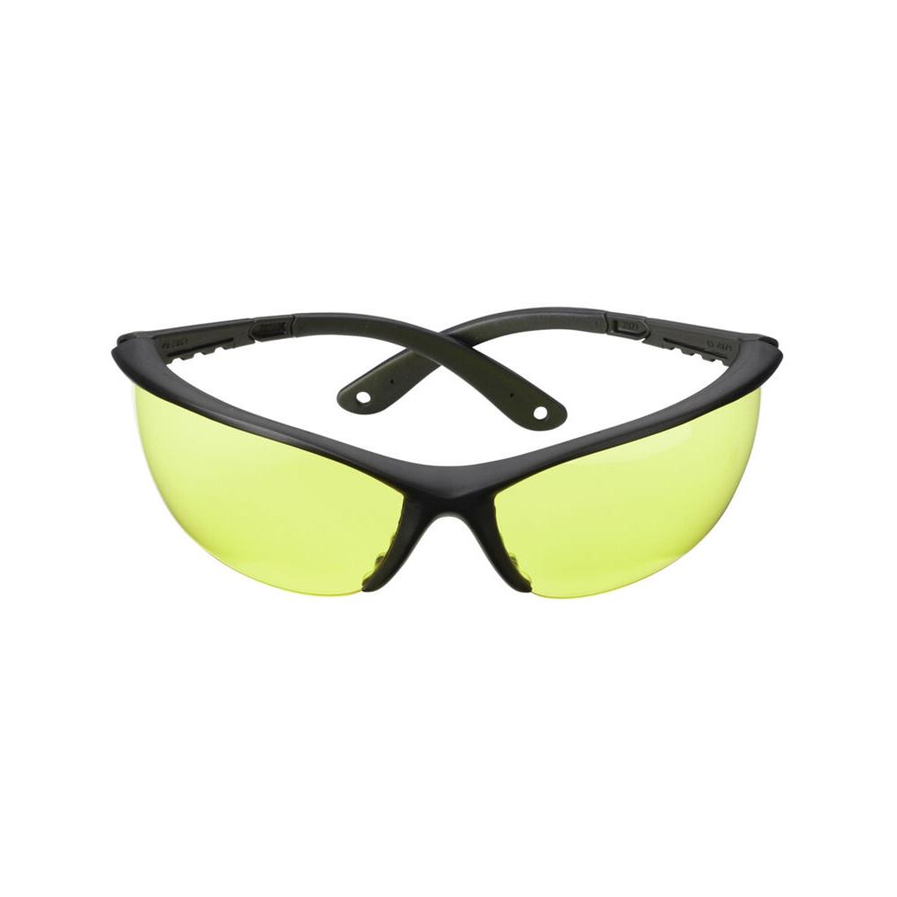 Champion Ballistic Shooting Glasses Open Frame Black with Yellow Lens