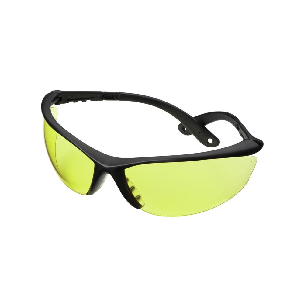 Champion Ballistic Shooting Glasses Open Frame Black with Yellow Lens Picture of Champion SHOOTING GLASSES ADULT STANDARD