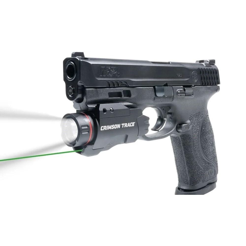 Crimson Trace Universal Rail Master Rail Mount Green Laser Black Picture of Crimson Trace Corporation Universal Rail Master Rail Mount Green Laser
