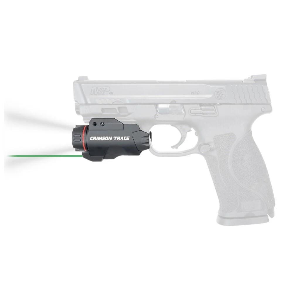 Crimson Trace Universal Rail Master Rail Mount Green Laser Black Picture of Crimson Trace Corporation Universal Rail Master Rail Mount Green Laser