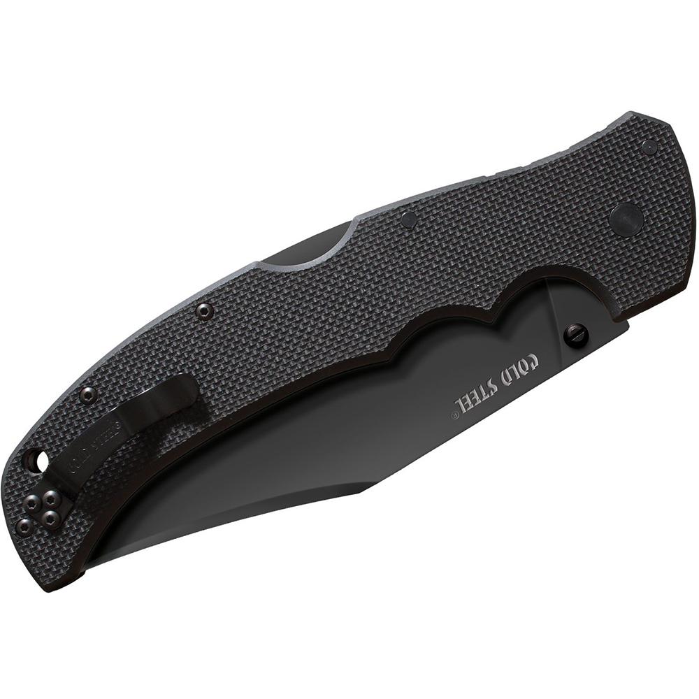 Cold Steel Recon XL Folding Knife 5-1/4" Clip Point Blade Black Picture of Cold Steel COLD STEEL RECON XL 4'' CLIP POINT BLADE XHP STEEL G10 HANDLE 8-18 OZ