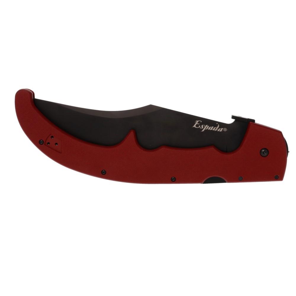 Cold Steel Espada XL Folding Knife 7-1/2" Clip Point Blade Ruby Red Picture of Cold Steel COLD STEEL ESPADA XL RUBY RED 16.75in OVERALL 7.5in BLADE FOLDING