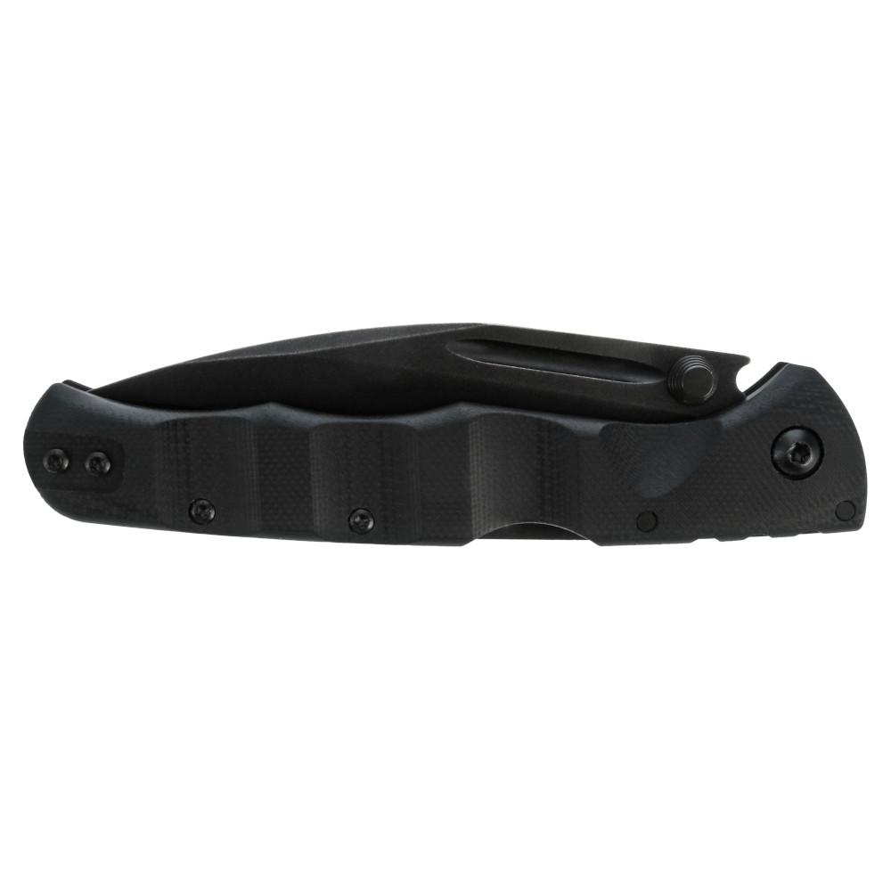 Cold Steel Frenzy II Folding Knife 3-1/2" Sheepsfoot Blade Blackout Picture of Cold Steel COLD STEEL FRENZY II 3.5'' SHEEPSFOOT BLADE 3V STEEL G10 HANDLE BLACKOUT
