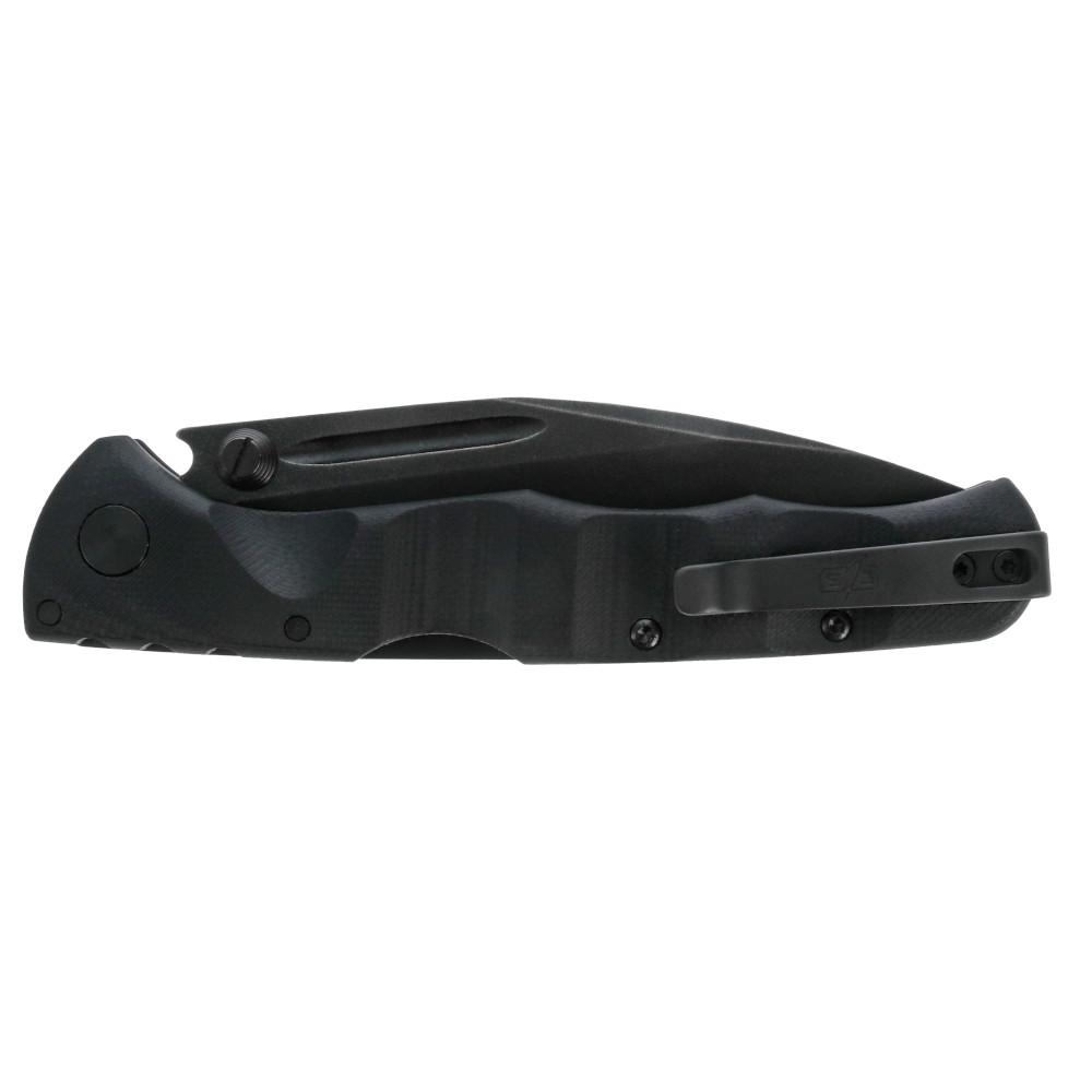 Cold Steel Frenzy II Folding Knife 3-1/2" Sheepsfoot Blade Blackout Picture of Cold Steel COLD STEEL FRENZY II 3.5'' SHEEPSFOOT BLADE 3V STEEL G10 HANDLE BLACKOUT