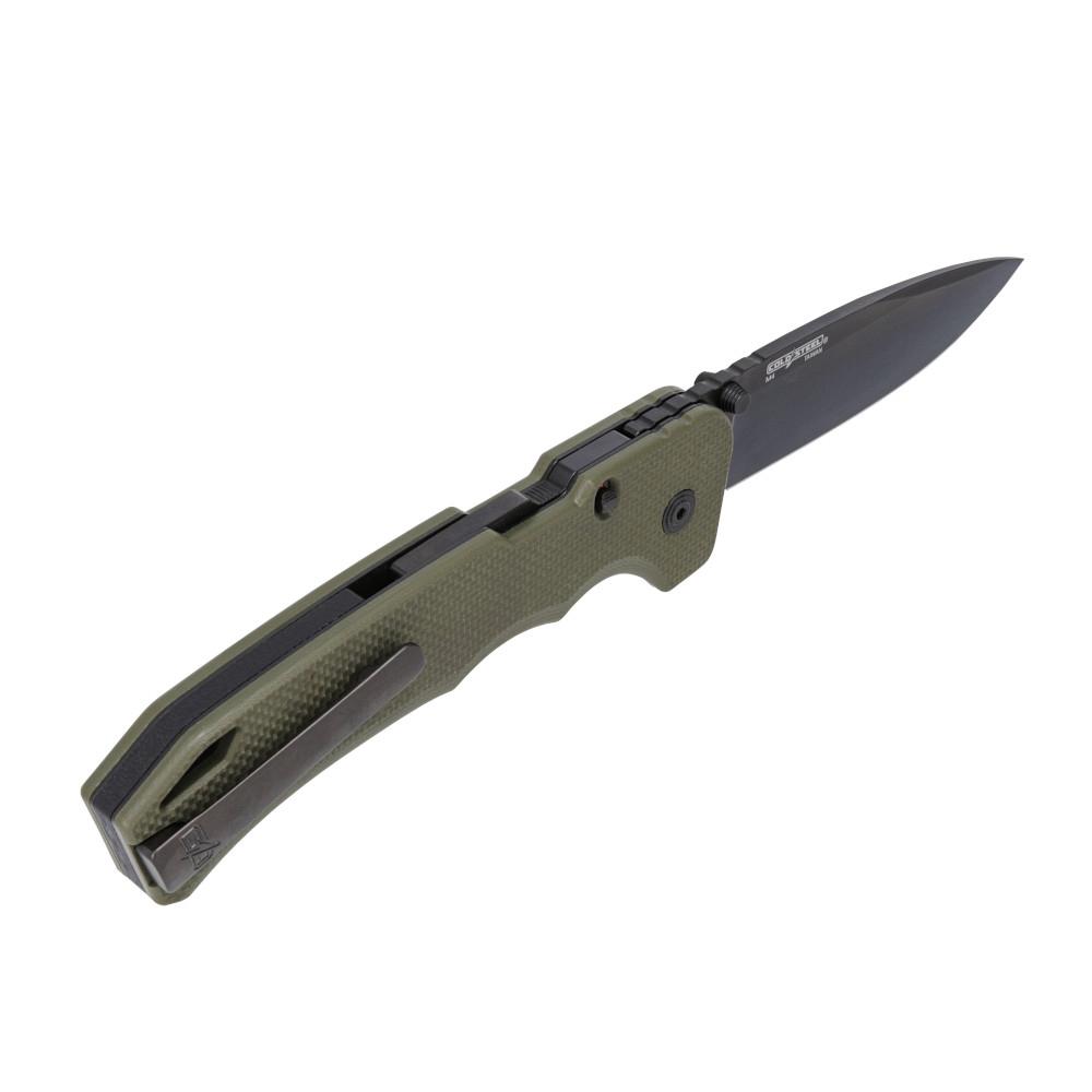 Cold Steel Swift III Folding Knife 4" Drop Point Blade FDE Picture of Cold Steel COLD STEEL SWIFT III 4in BLADE G-10 FDE HANDLE FOLDING