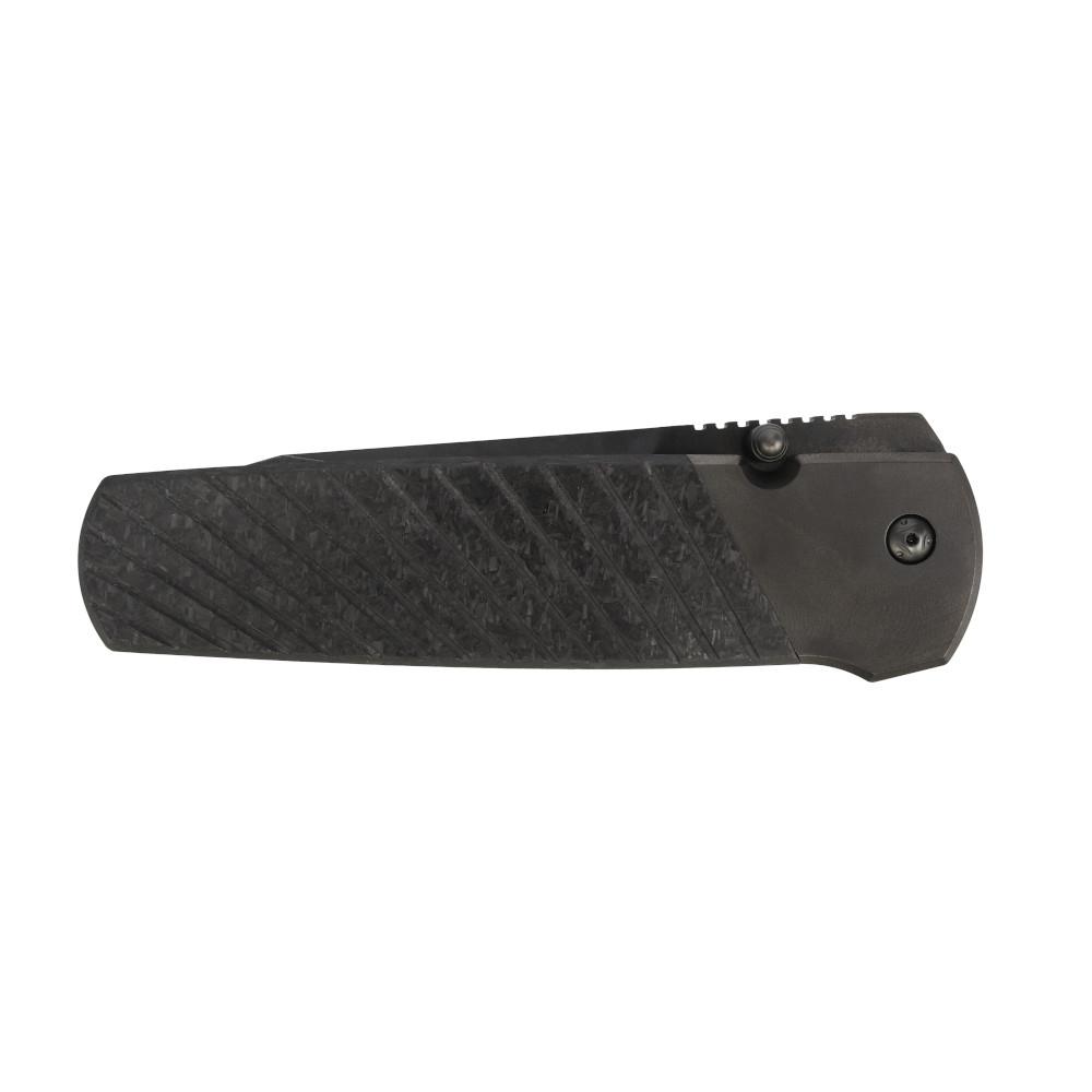 Cold Steel Hatamoto 20CV Folding Knife 4" Tanto Blade Black Picture of Cold Steel COLD STEEL HATAMOTO 4'' TANTO BLADE CARBON FIBER HANDLE 20CV STEEL 6.7 OZ
