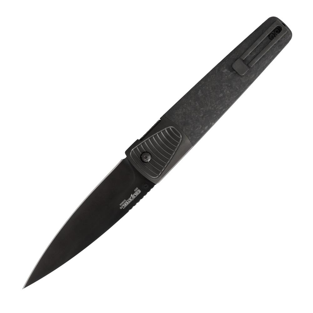 Cold Steel 60 Series Caledonian Edge Folding Knife 4-1/4" Spear Point Blade Black Picture of Cold Steel COLD STEEL CALEDONIAN 60 SERIES 9.25in OVERALL 4.25in BLADE FOLDING