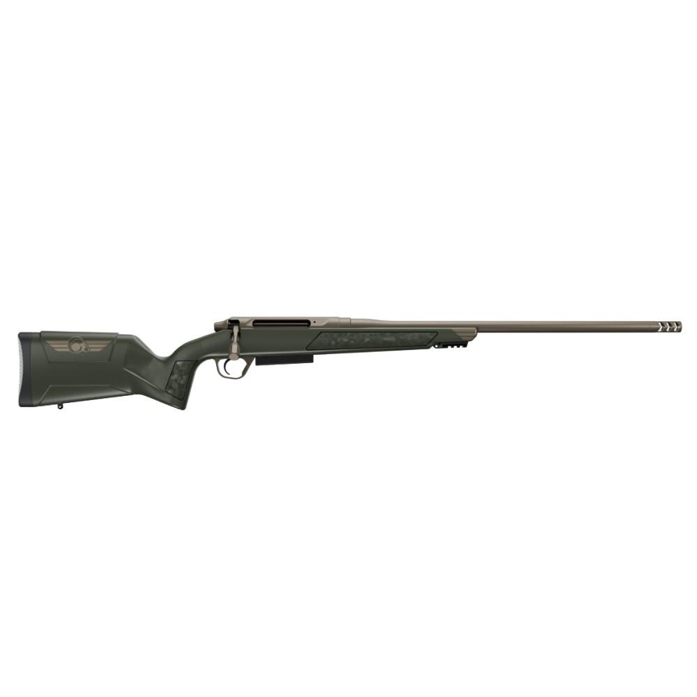 Christensen Arms Evoke Rifle .243 Win 4rd Magazine 20" 5/8x24" Threaded Barrel Bronze and OD Green