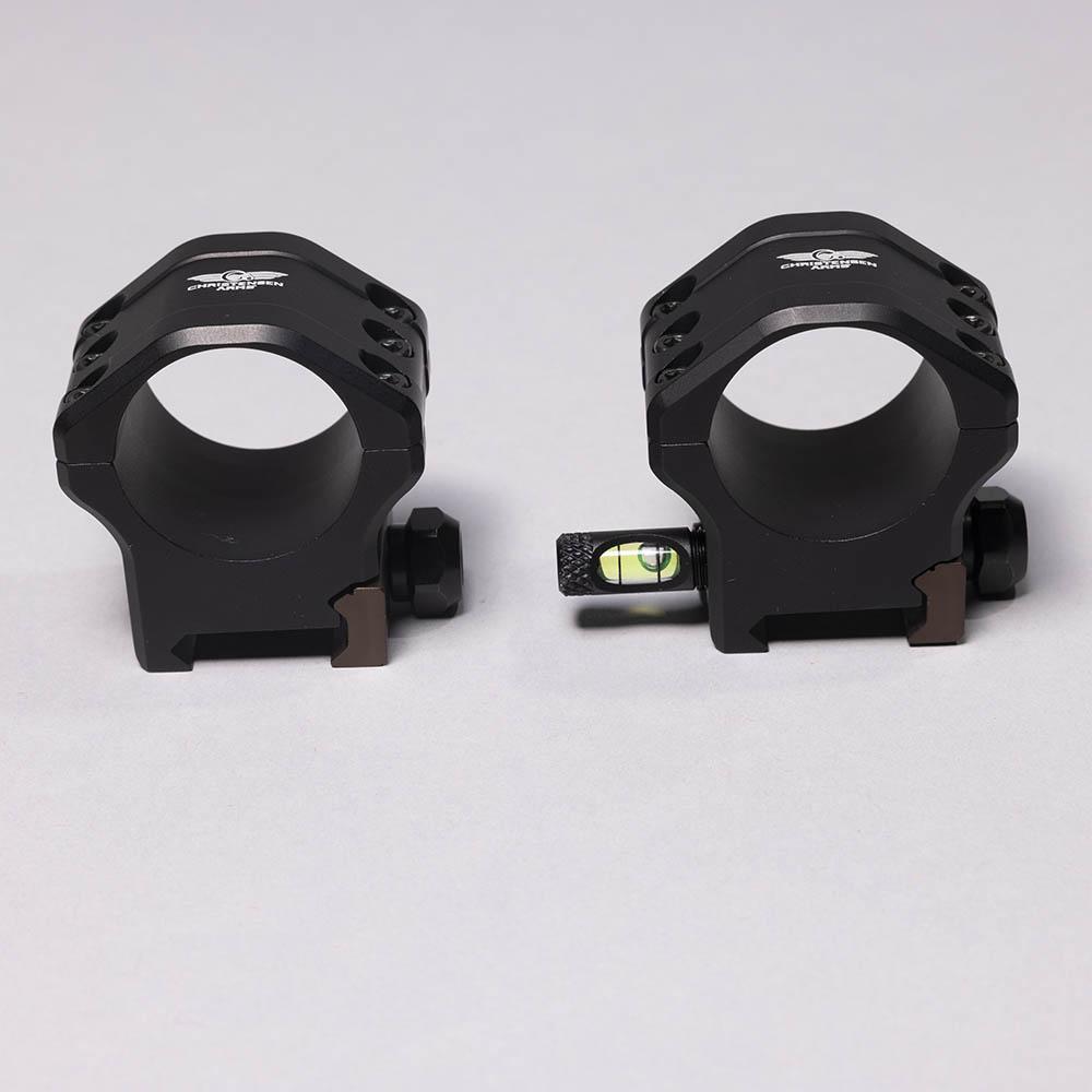 Christensen Arms Tactical PRSR-HD Scope Ring Set 34mm High Picture of Christensen Arms Tactical PRSR-HD (6screw caps) Scope Ring Set 30mm High