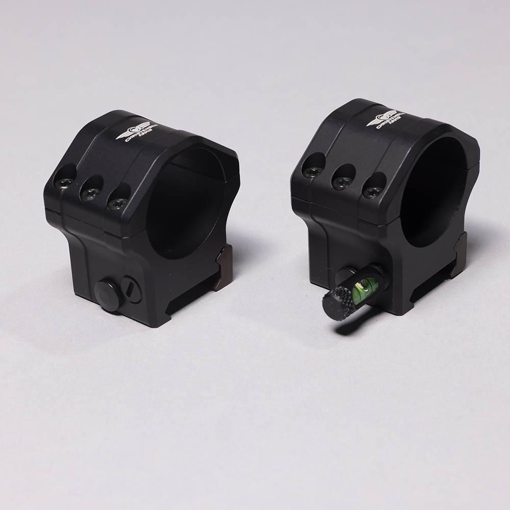 Christensen Arms Tactical PRSR-HD Scope Ring Set 34mm High Picture of Christensen Arms Tactical PRSR-HD (6screw caps) Scope Ring Set 30mm High
