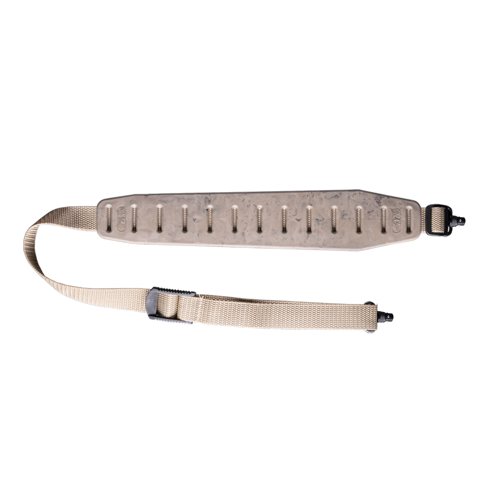 Quake Claw 2.0 Flush Cup Rifle Sling Sand Camo Picture of Blackpowder Products Inc-Quake CLAW 2.0 FLUSH CUP SLING SAND CAMO