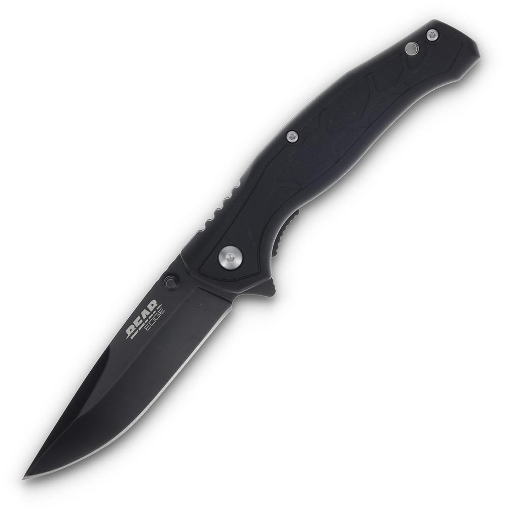 Bear & Son Edge Brisk 2.0 Folding Knife & Sharpener Combo Drop Point Blade Black Picture of Bear & Son Cutlery Bear & Son Brisk 2.0 / Sharpener Combo Black