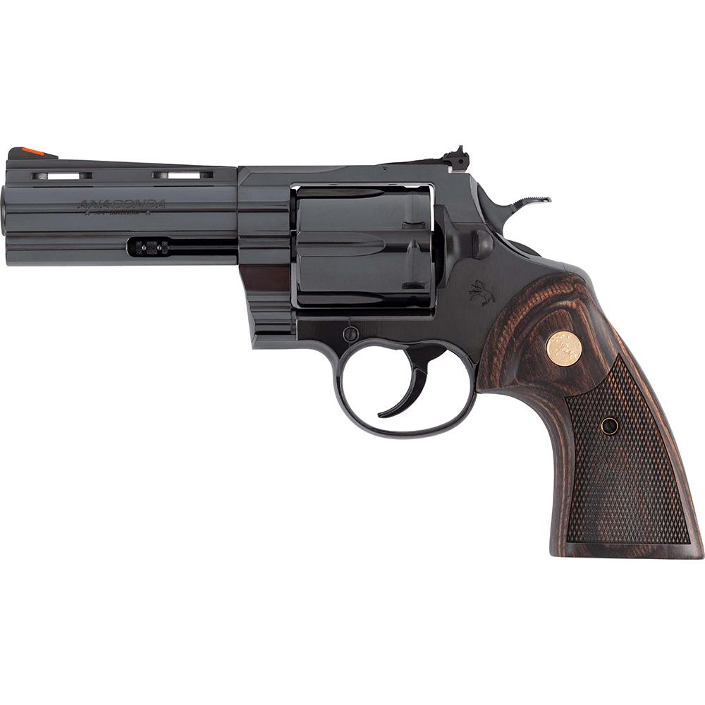 Colt Anaconda Handgun .44 Mag 6rd Capacity 4.25" Barrel Blued Walnut Picture of Colt Manufacturing Colt Anaconda 44Mag 4.25In 6Rd Blued Wlnt AS Rear